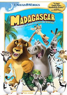 Madagascar DVD, 2008, Penguin Plush Toy Included Retail Exclusive 