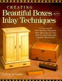   Boxes with Inlay Techniques by Doug Stowe 1997, Paperback