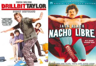 Drillbit Taylor Nacho Libre DVD, 2009, 2 Disc Set, Side by Side 