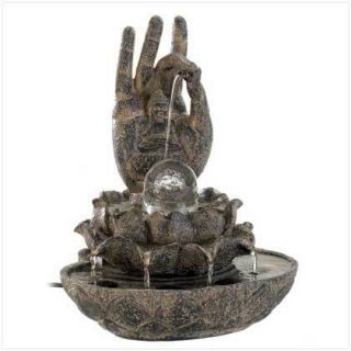 hand of buddha indoor water fountain new 