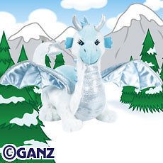 ICE DRAGON AND STORMY DRAGON BY WEBKINZ UNUSED CODES  
