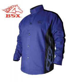 revco bsx stryker fr blue jacket large 