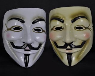 Fashion New V for Vendetta Adult Guy Mask Halloween Cosplay Fiesta