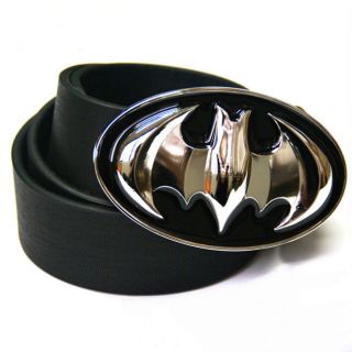 VTG COOL 3D Superhero Batman Bat Man Leather Womens Waist Mens Belt 