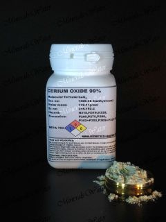 50g Cerium oxide superfine powder /absolutely to quality polishing 