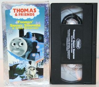 Thomas Snowy Surprise and Other Adventures VHS Video Tank Engine 
