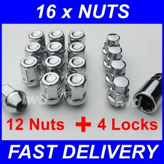   WHEEL NUTS & LOCKS FOR SUZUKI WAGON R / SWIFT LOCKING BOLT LUG [U8