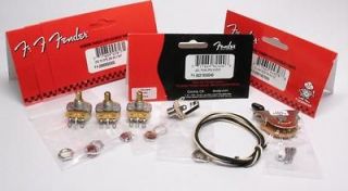 Wiring Kit for Fender Stratocaster GENUINE FENDER PARTS Pots 5 way 