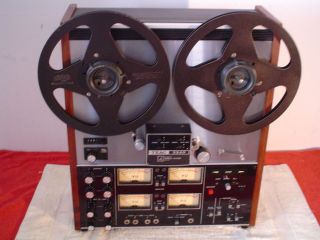 teac 3340 4 channel reel to reel deck time left