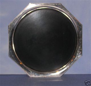 taunton silversmiths l enox octagon silverplate tray 