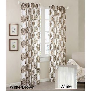 brown damask curtains in Window Treatments & Hardware