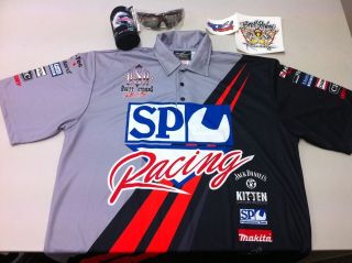   SP Tools Racing replica crew polo shirt,cooler, sunnies + 2 stickers