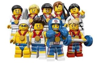 NEW) Lego London 2012   Team GB Olympic Team   Rare Limited Edition