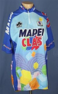   Sportful Mapei Clas Cycling Team Bike Jersey Multi Color Mens Sz L