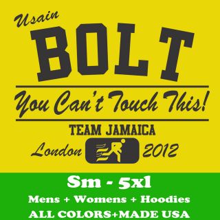 797 USAIN BOLT Team Jamaica funny london 2012 olympic pin l womens 