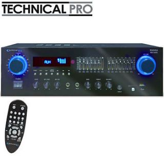 technical pro 800 watt receiver with ipod control time left