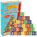 new 26 wooden alphabet blocks building learning crafts time left