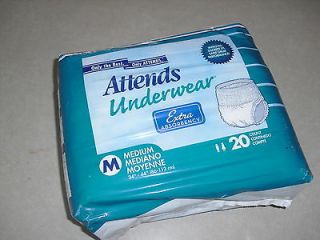 new attends adult large diapers 20 count pull ups time