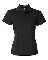 Adidas Golf Ladies ClimaLite Basic Womens Polo Shirt S 2XL Black