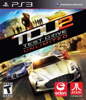 Test Drive Unlimited 2 TDU2 PS3 Genuine Game BRAND NEW SEALED