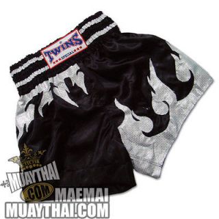 TWINS SPECIAL Muay Thai Boxing Shorts TBS 031 (Satin) Size M, 4XL