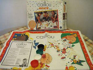 caillou gigantik game with play mat 30 x 38 from