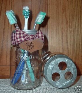 create your own mason jar toothbrush holder kit time left