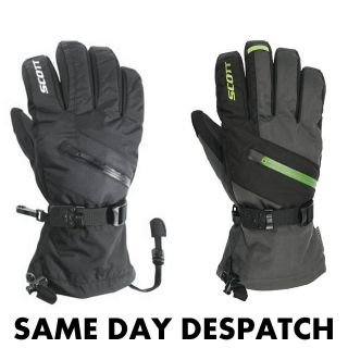   Mens TRAVERSE Performance Hipora Ski Gloves Black or Grey S,M,L,XL