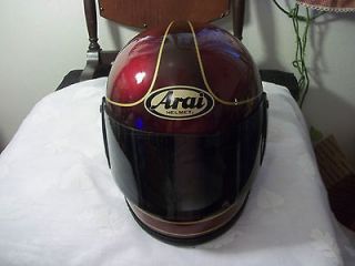 vintage arai astro snell 1980 dot motorcyle helmet time left