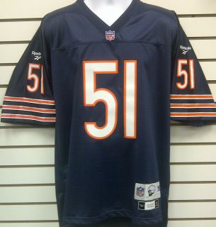 chicago bears butkus reebok vintage throwback jersey more options size