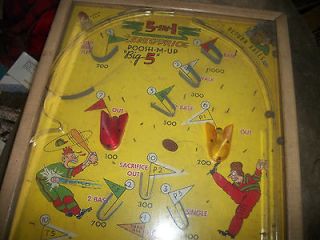 VintageTabletop 5 in 1 Electric Poosh m upBig 5 pinball Game