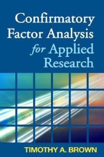   for Applied Research by Timothy A. Brown 2006, Paperback
