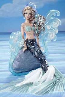 The Mermaid Barbie Doll   Gold Collector Label 2012 by Linda Kyaw 
