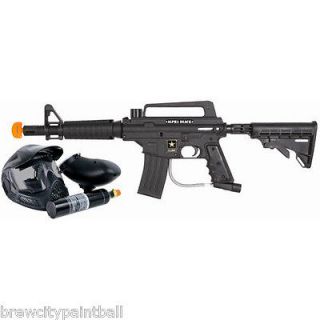 new tippmann alpha black m16 tactical paintball gun power pack