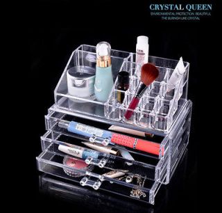 make up case clear acrylic