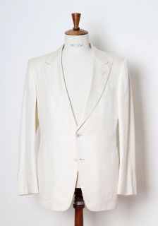 nwt tom ford white sportcoat size 52r 42 usa