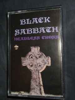 Black Sabbath Headless Cross Cassette I.R.S Records RARE and OOP NEW 