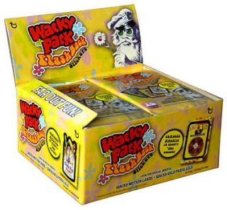topps wacky packages flashback sealed box  36