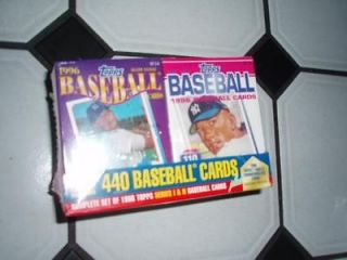 1996 topps factory set MANTLE CEREAL BOXES 440 CARDS + 4 MANTLE 