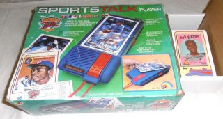 vintage 1989 topps sportstalk player game w 63 cards time