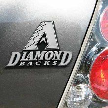 arizona diamondbacks chrome auto emblem decal baseball 