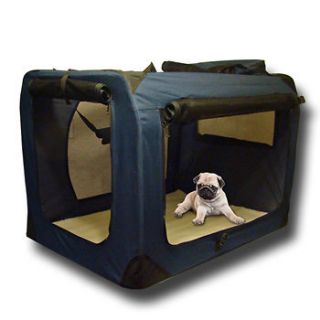 Newly listed Portable Pet Dog Cat House Soft Travel Crate Carrier Cage 