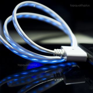   LED Light USB Charging Sync Cable for Apple iPhone 4 4s iPod Touch