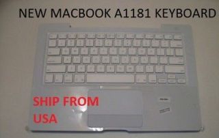 new genuine apple macbook a1181 keyboard top case ky81 time