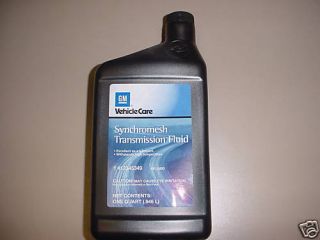 gm honda synchromesh transmission fluid 12345349  14