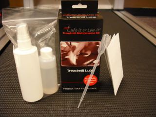 treadmill lube kit lubricant true vision pacemaster 