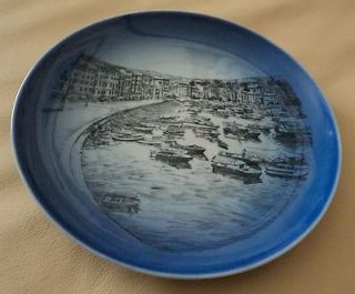 Italian Riviera Porcelain Plate SANTA MARGHERITA LIGURE Italy Bing 
