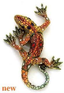 red lizard wall art with jewels mirrors home decor time