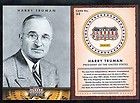   MO DIED IN KANSAS CITY MO 2 HARRY TRUMAN AMERICANA 2012 CARDS SEE