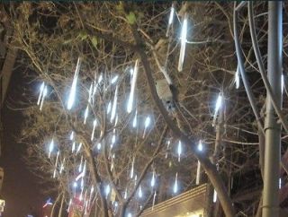   Tubes EU Plug White Color LED Tube Lights Outdoor Tree Decoration